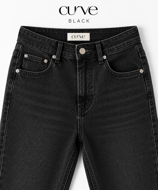 Meet The Curve Jean™ Designed to fit your waist and frame your natural curves
